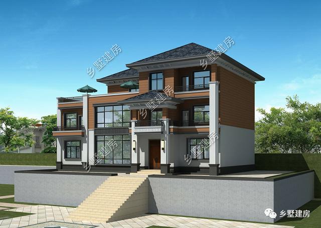 農(nóng)村別墅設計圖外形簡潔，室內(nèi)布局卻讓人大開眼界，城市別墅自愧不如！