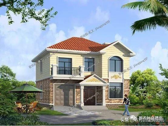 10×9米自建房怎么蓋？兩款兩層圖紙，一款20萬一款25萬