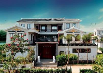 四合院別墅設(shè)計圖，浙江富豪賣掉深圳的房，回鄉(xiāng)蓋了棟，成了村里的王者