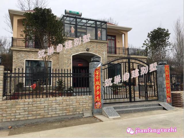 25萬內(nèi)二層小別墅設(shè)計(jì)施工圖，一款設(shè)計(jì)3家曬房！