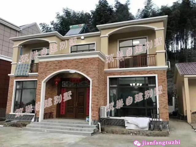 25萬內(nèi)二層小別墅設(shè)計(jì)施工圖，一款設(shè)計(jì)3家曬房！