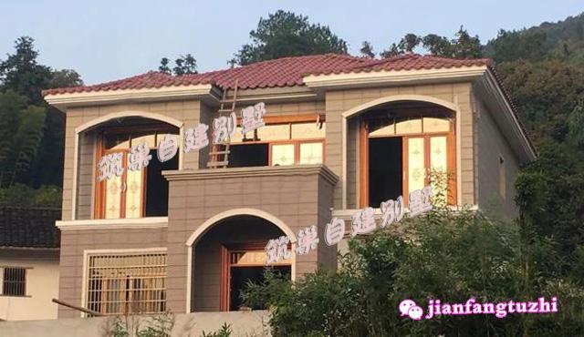 25萬內(nèi)二層小別墅設(shè)計(jì)施工圖，一款設(shè)計(jì)3家曬房！