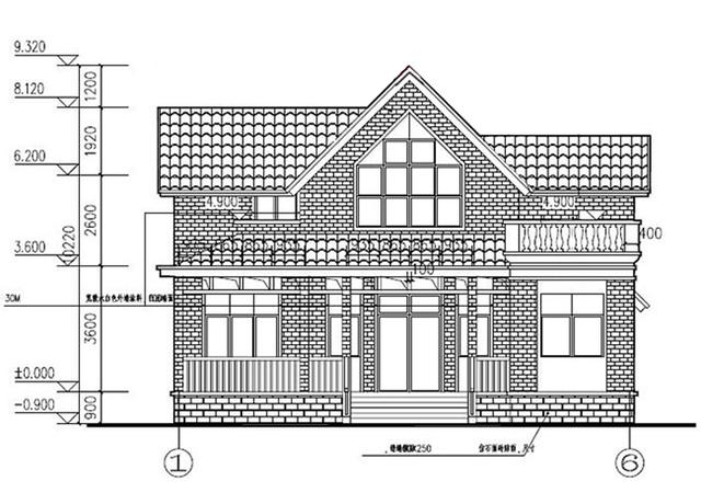 農(nóng)村自建房設(shè)計圖紙，用一層的價格蓋出二層樓，省時省力省錢