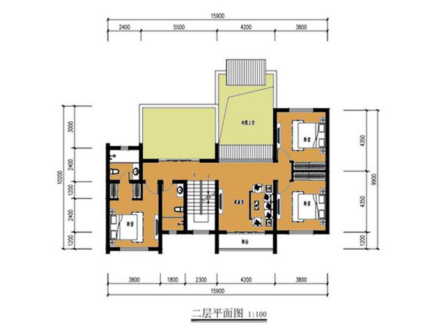 鄉(xiāng)村自建帶車庫中式風格小樓設計圖，大家風范！