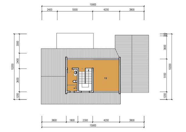 鄉(xiāng)村自建帶車庫中式風格小樓設計圖，大家風范！