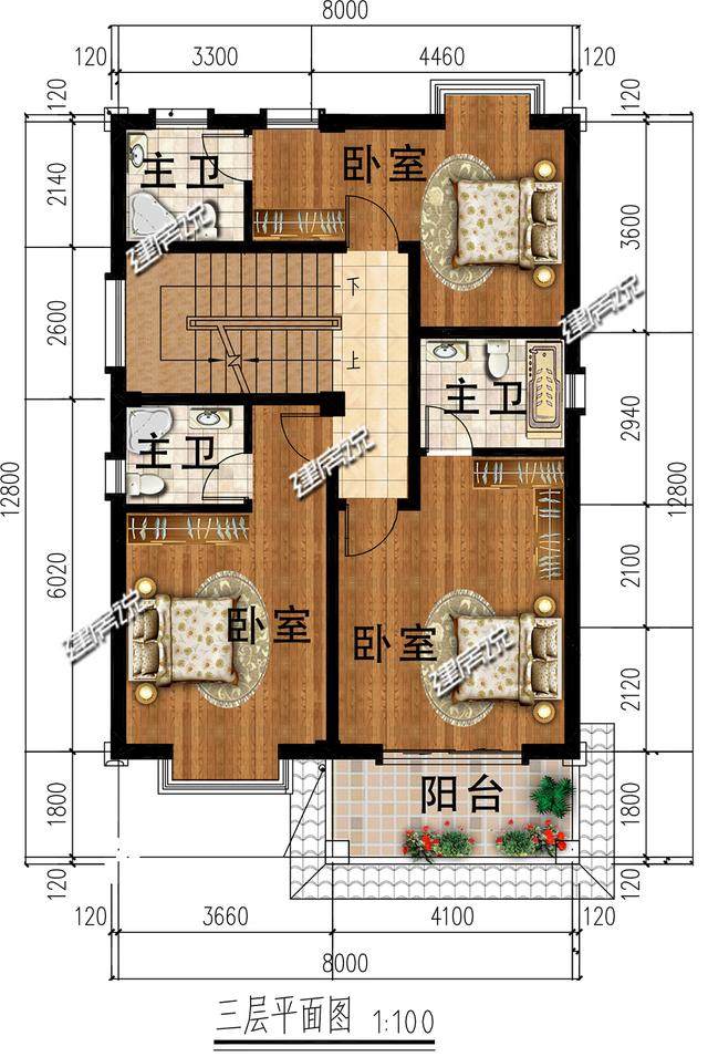 4層洋樓設(shè)計(jì)圖紙，湖南老板花50萬(wàn)建了一棟，把村里的別墅都比下去了