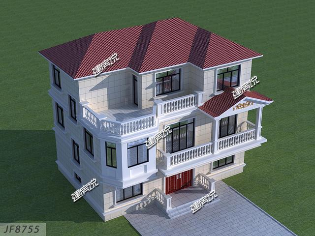 最美歐式別墅設(shè)計圖，看過的人都說好，圖紙收藏好了