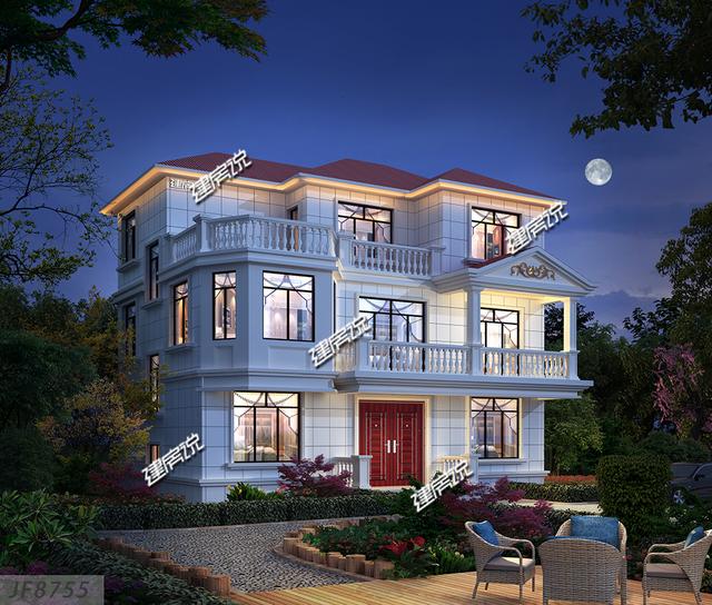 最美歐式別墅設(shè)計圖，看過的人都說好，圖紙收藏好了