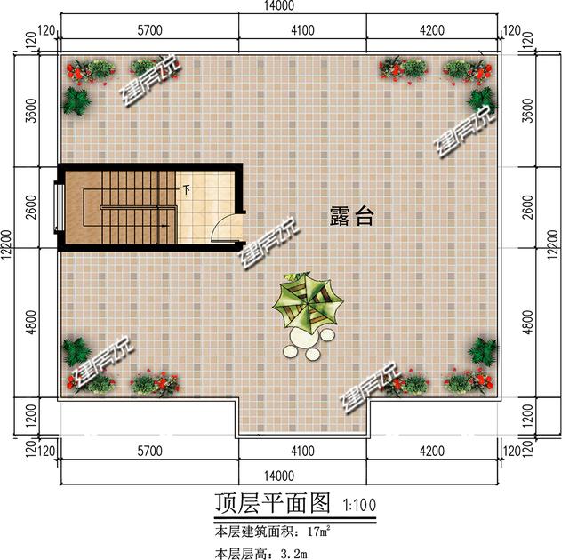 二層農(nóng)村別墅設(shè)計圖，35萬真正的美觀實用，不比城里百萬豪宅差