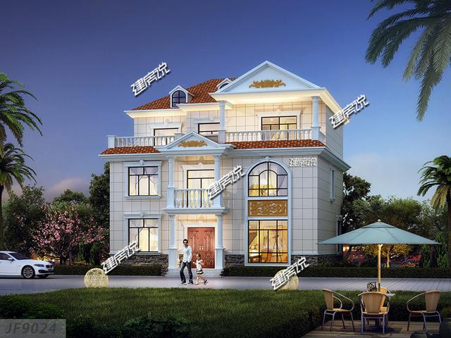 農(nóng)村最漂亮的獨棟別墅，2套設(shè)計圖紙收藏好了，今年開春就建房