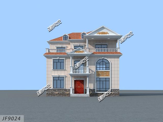 農(nóng)村最漂亮的獨棟別墅，2套設(shè)計圖紙收藏好了，今年開春就建房