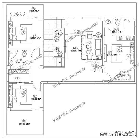 2024年最好看的6套二層鄉(xiāng)村別墅設計圖推薦，2套25萬開建，6中式百年不過時