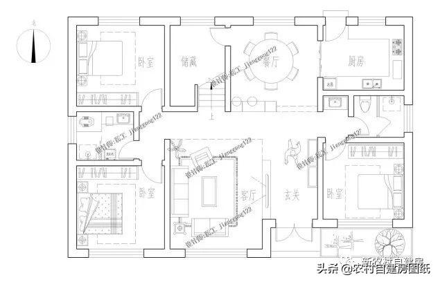 2024年最好看的6套二層鄉(xiāng)村別墅設計圖推薦，2套25萬開建，6中式百年不過時