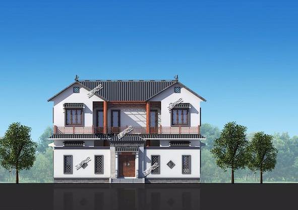 北京帶地下室的四合院別墅設(shè)計(jì)圖，外觀大氣豪華。