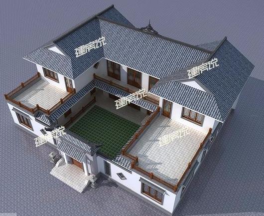 經(jīng)典中是四合院設(shè)計(jì)圖，回鄉(xiāng)蓋四合院別墅給父母住，惹得全村人羨慕