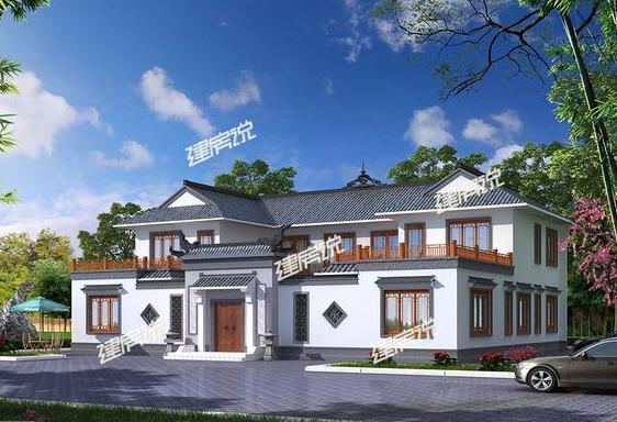 經(jīng)典中是四合院設(shè)計圖，回鄉(xiāng)蓋四合院別墅給父母住，惹得全村人羨慕