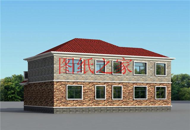 二層別墅設(shè)計(jì)設(shè)計(jì)圖推薦，主體造價(jià)30萬，全家人都能住下！