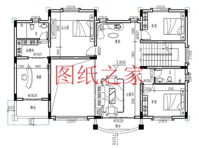 5套開間18米的三層別墅設計圖，寬敞明亮、利落大氣，非常實用！