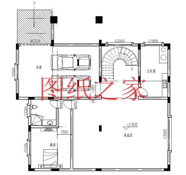5套開間18米的三層別墅設計圖，寬敞明亮、利落大氣，非常實用！