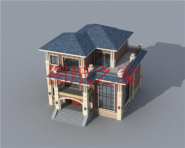 5套開間18米的三層別墅設計圖，寬敞明亮、利落大氣，非常實用！