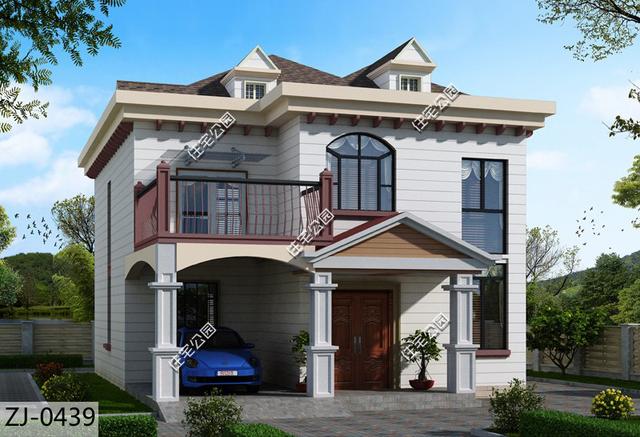 4套實(shí)用2層農(nóng)村別墅設(shè)計(jì)圖，好看又省錢，你喜歡哪套？