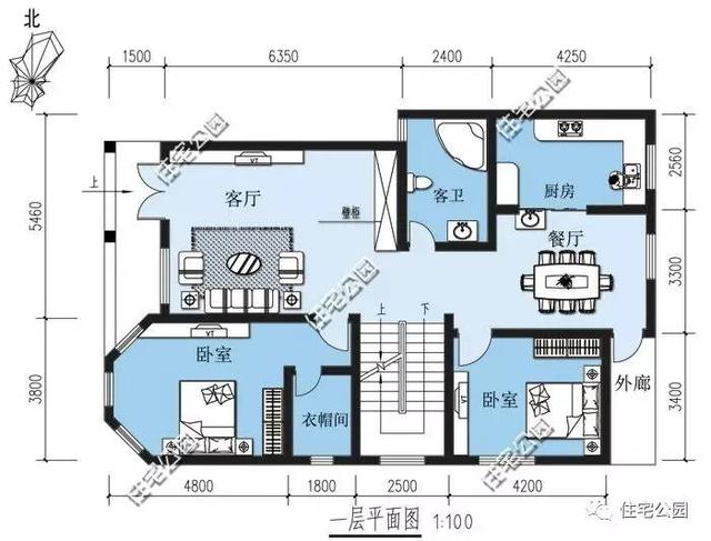 4套實(shí)用2層農(nóng)村別墅設(shè)計(jì)圖，好看又省錢，你喜歡哪套？