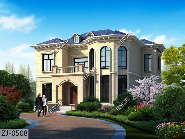 4套實(shí)用2層農(nóng)村別墅設(shè)計(jì)圖，好看又省錢，你喜歡哪套？