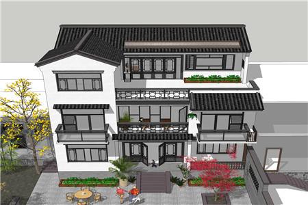 2024年農(nóng)村三層自建房設計圖，中式別墅這樣建準沒錯！