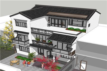 2024年農(nóng)村三層自建房設計圖，中式別墅這樣建準沒錯！