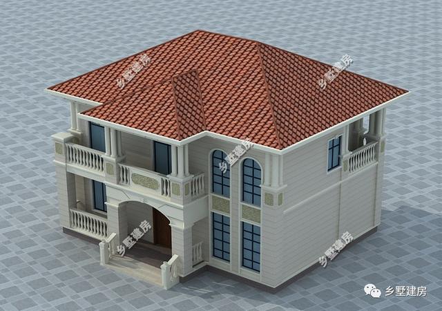 13x11米歐式別墅設計圖，外形美+內(nèi)部布局合理，適合農(nóng)村建造！