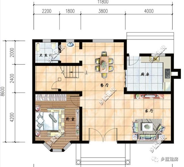 小進(jìn)深別墅設(shè)計圖，如何美觀實用+經(jīng)濟(jì)實惠？不用愁，農(nóng)村建房選它錯不了