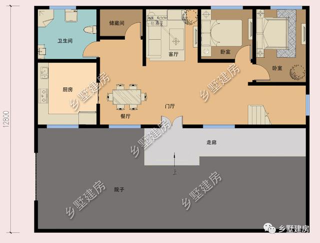 帶陽臺(tái)別墅設(shè)計(jì)圖，沒有陽臺(tái)的別墅，算不上別墅！200多平的陽臺(tái)別墅，有你足矣！