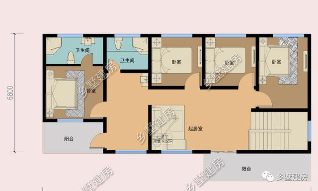 帶陽臺(tái)別墅設(shè)計(jì)圖，沒有陽臺(tái)的別墅，算不上別墅！200多平的陽臺(tái)別墅，有你足矣！