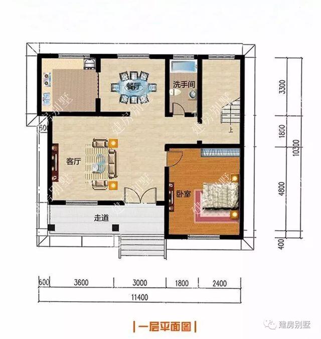 兩層別墅設(shè)計圖，十幾萬就能建，不想建一層預(yù)算又不高，正合適