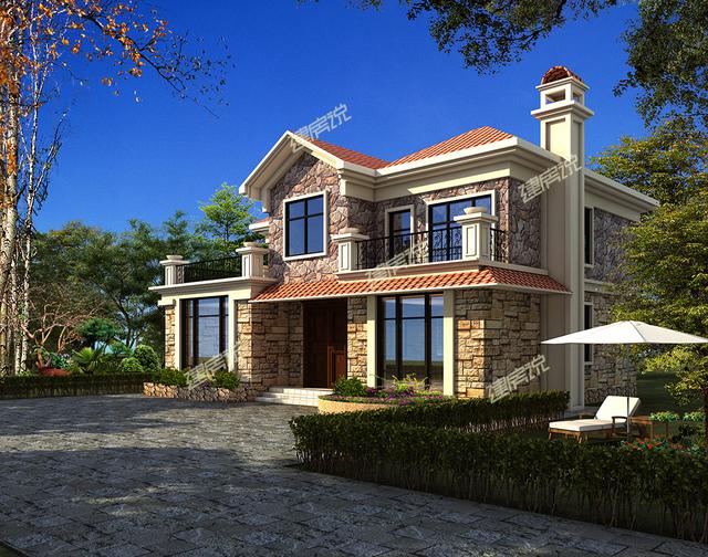 火爆農(nóng)村花園小洋樓設計圖推薦，20棟建成實景，開春就建
