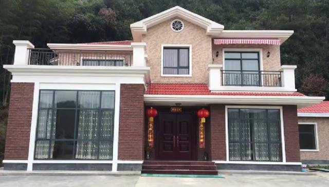 火爆農(nóng)村花園小洋樓設計圖推薦，20棟建成實景，開春就建