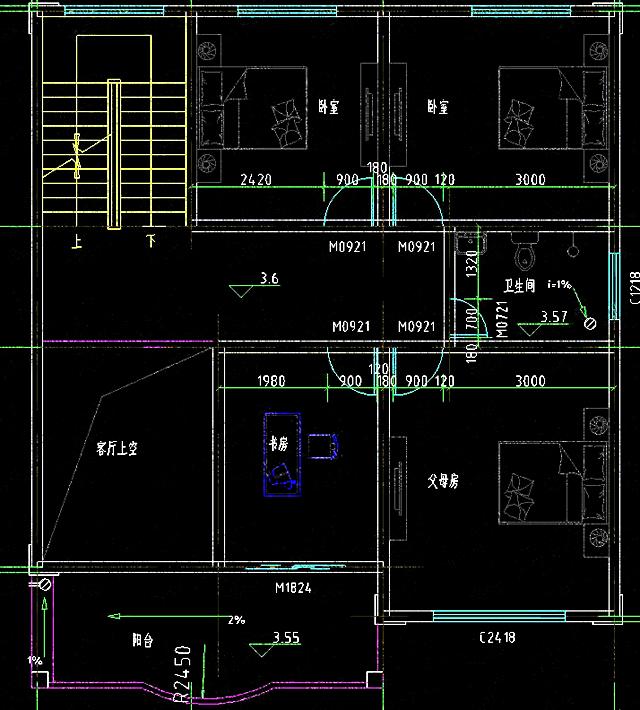 方正三層農(nóng)村自建房屋設(shè)計圖推薦，喜歡就趕緊建造吧！