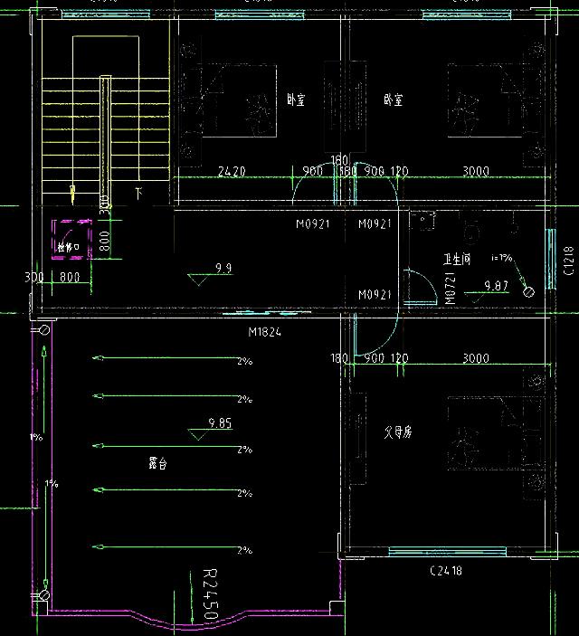 方正三層農(nóng)村自建房屋設(shè)計圖推薦，喜歡就趕緊建造吧！