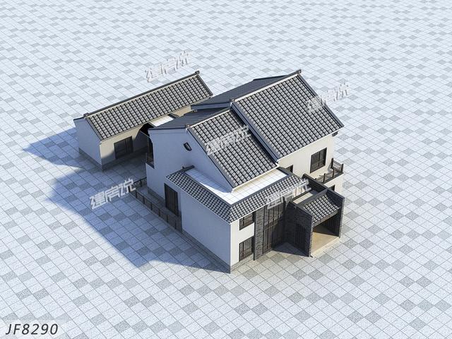 鄉(xiāng)村中式別墅設(shè)計圖，村里老人都說好，看完21歲的我也想回鄉(xiāng)養(yǎng)老