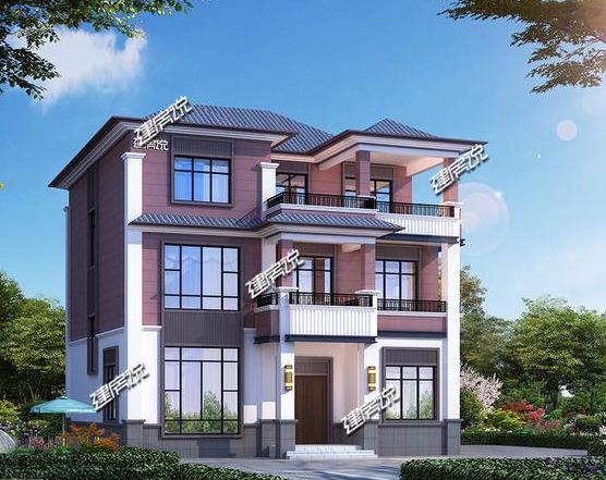 中式別墅設(shè)計圖，廣東50萬建，看完人人都想建一棟，秒殺高層洋別墅