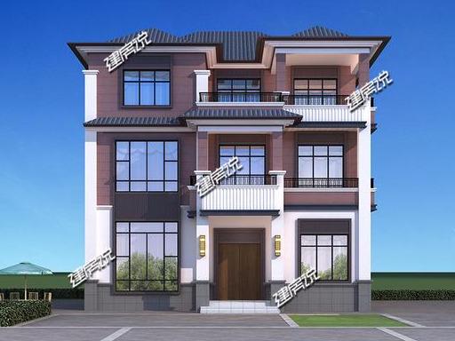 中式別墅設(shè)計圖，廣東50萬建，看完人人都想建一棟，秒殺高層洋別墅