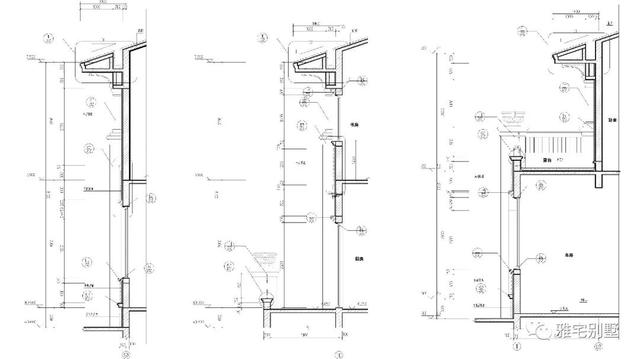廣東三層歐式別墅設計圖，18x20米，挑空客廳，大露臺