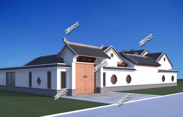 中國最美四合院別墅設(shè)計圖，一層也霸氣十足，秒殺高層洋樓