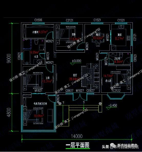 5款最受歡迎的一層自建房設(shè)計(jì)圖，第3款讓鄰居踏破門檻