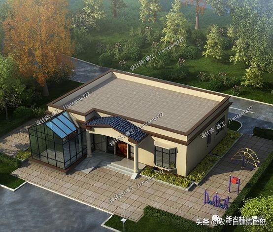 5款最受歡迎的一層自建房設(shè)計(jì)圖，第3款讓鄰居踏破門檻