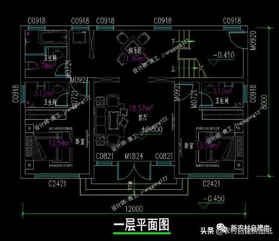 5款最受歡迎的一層自建房設(shè)計(jì)圖，第3款讓鄰居踏破門檻