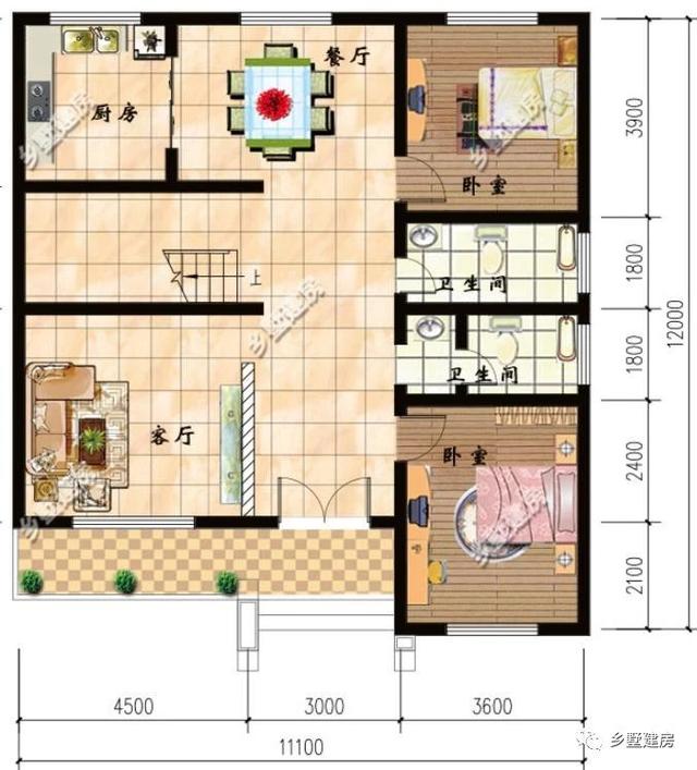 3款造價20萬的農(nóng)村二層別墅設(shè)計圖，款款經(jīng)典時尚，總有一套適合你！
