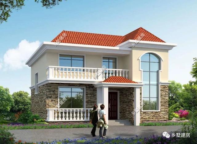 3款造價20萬的農(nóng)村二層別墅設(shè)計圖，款款經(jīng)典時尚，總有一套適合你！
