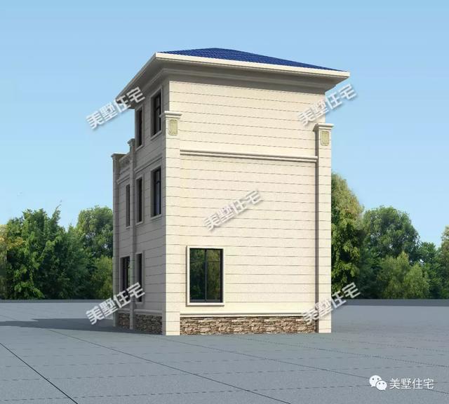 占地79平三層農(nóng)村別墅設(shè)計(jì)圖，重新定義空間，小面積實(shí)現(xiàn)大驚喜