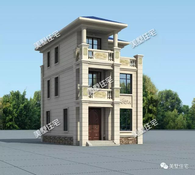 占地79平三層農(nóng)村別墅設(shè)計(jì)圖，重新定義空間，小面積實(shí)現(xiàn)大驚喜